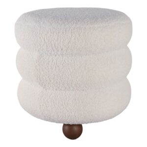 BLAINERIDGE IVORY OTTOMAN 18 (IN)