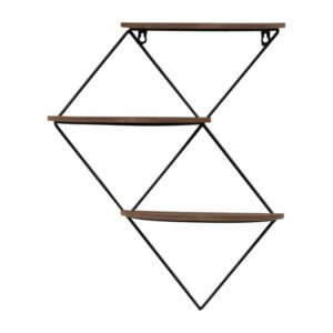 WALTBEACH BROWN WALL SHELF 21 (IN)