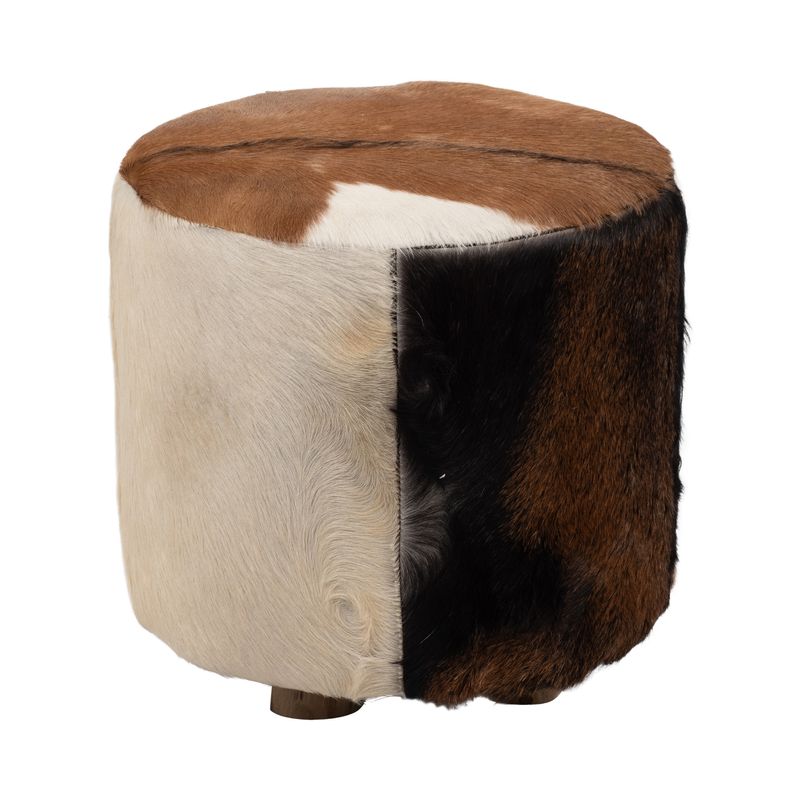 ELMONTHAVEN IVORY OTTOMAN 18 (IN) - Imagen 3