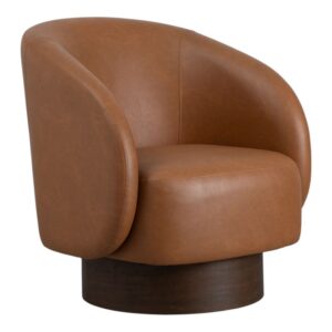 LEOWICK BROWN CHAIR 33 (IN)