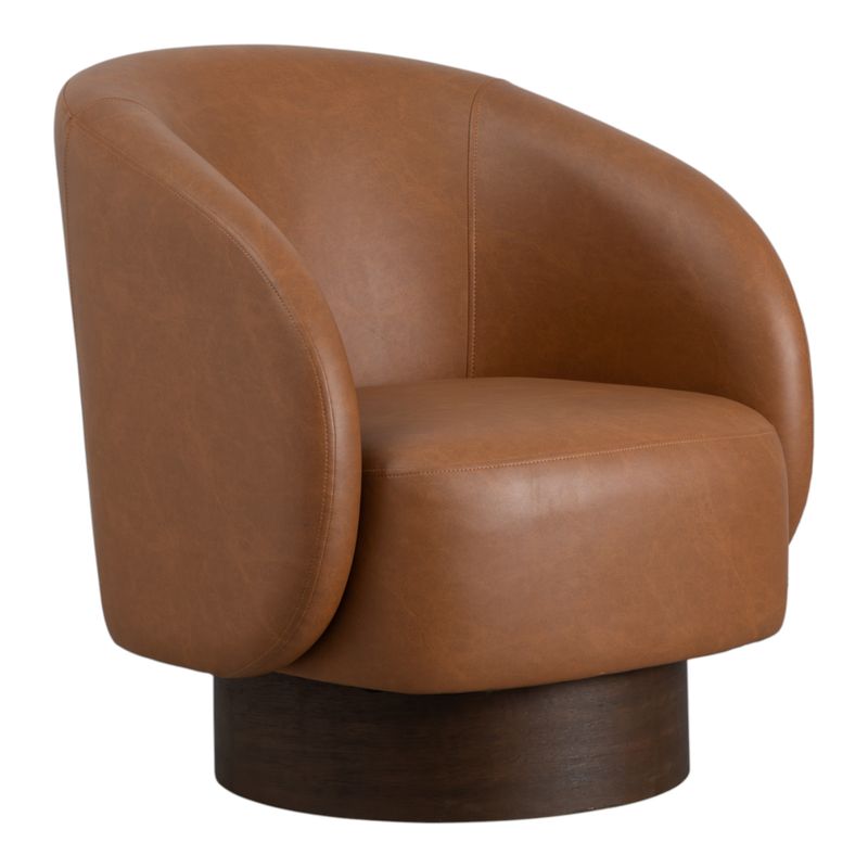 LEOWICK BROWN CHAIR 33 (IN)
