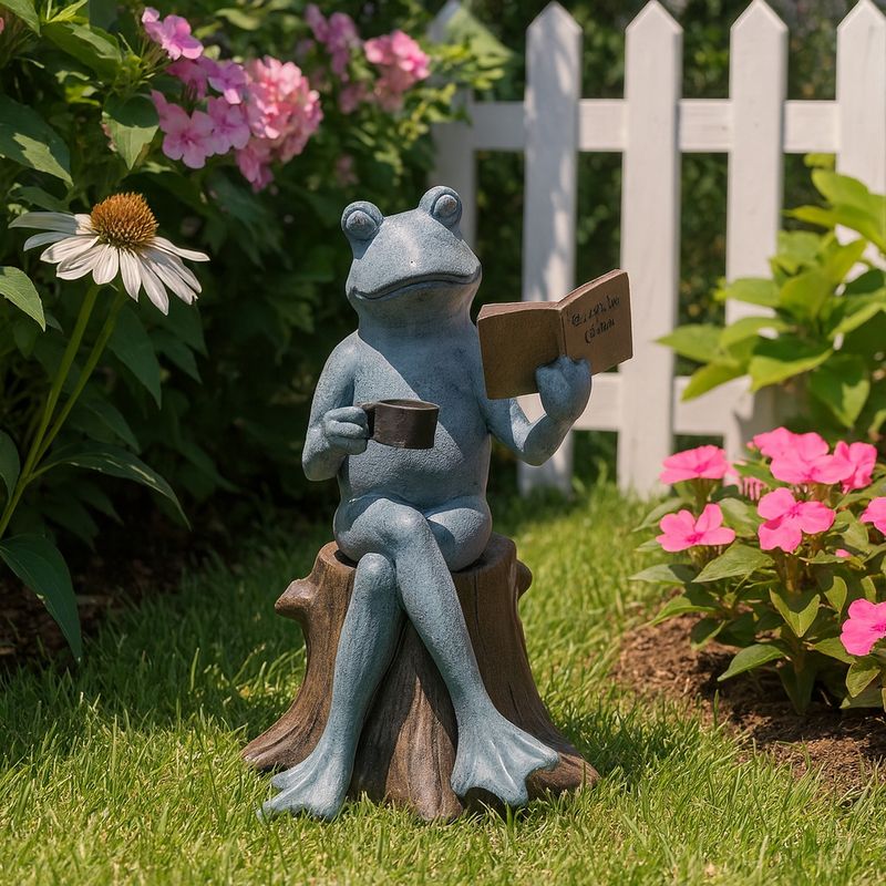 HARLEMWOOD GRAY GARDEN STATUARY 13 (IN) - Imagen 2