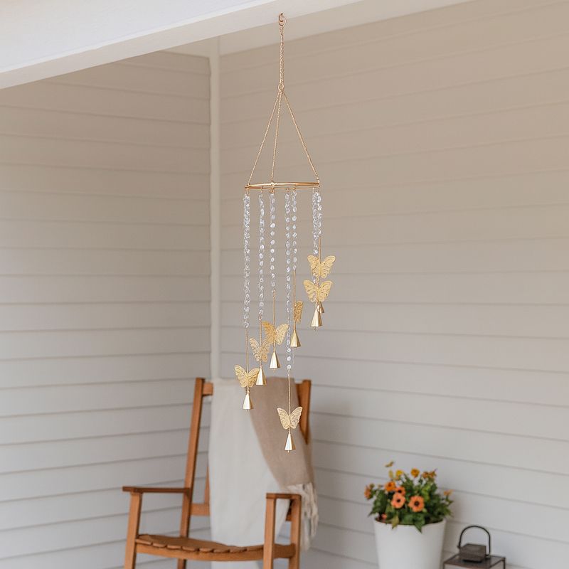 ESSEXCROSS GOLD WIND CHIME 38 (IN) - Imagen 2