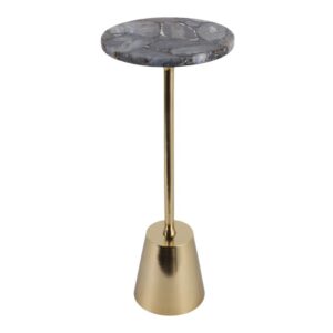 CONNORCROSS GOLD ACCENT TABLE 25 (IN)