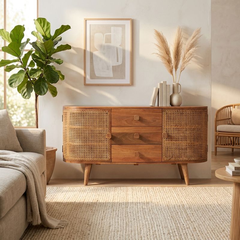 HARVEYDALE BROWN CABINET 34 (IN) - Imagen 2