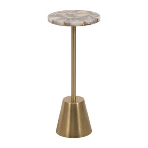 FENTONFORD GOLD ACCENT TABLE 25 (IN)