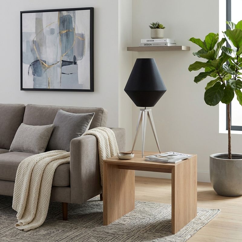 HAYFIELD BLACK LAMP 27 (IN) - Imagen 2