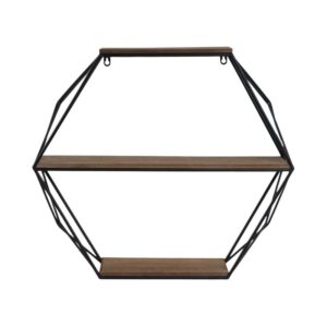 INGRIDHAVEN BROWN WALL SHELF 21 (IN)