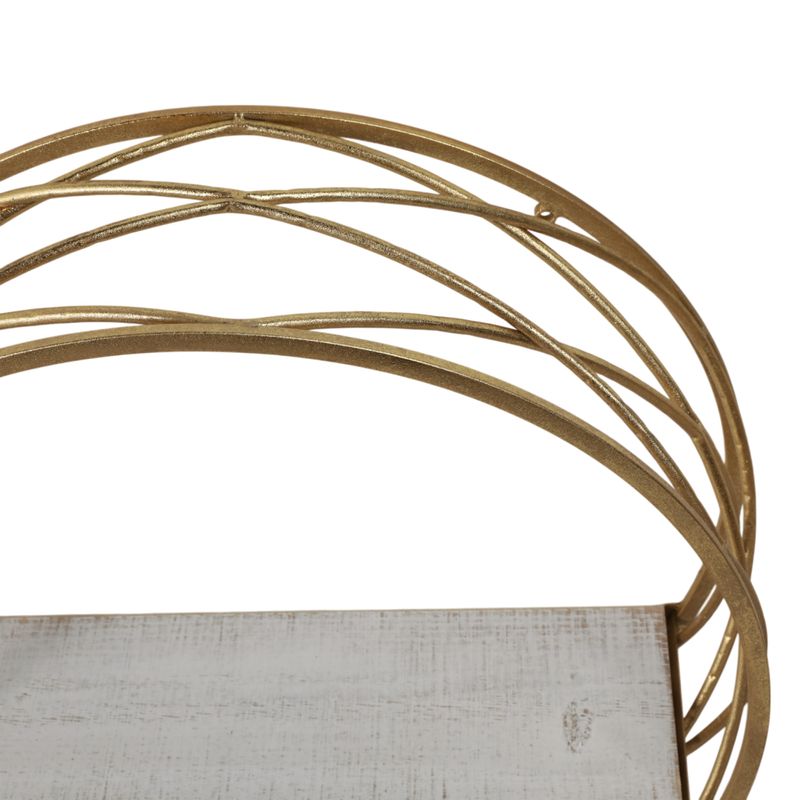 HAMPTONMORE SET OF 3 WHITE WALL SHELF 6 (IN) - Imagen 6