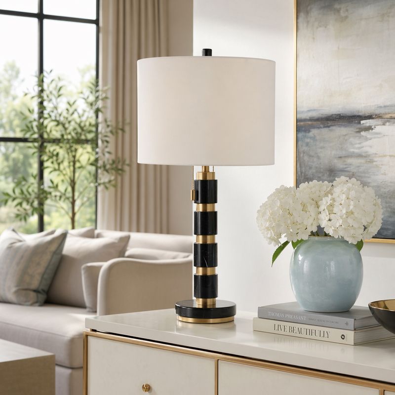 FINTONWORTH BLACK LAMP 28 (IN) - Imagen 2