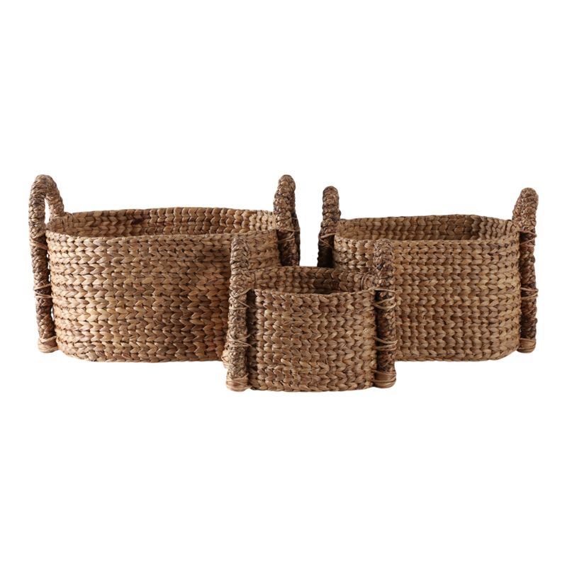 ROSSSIDE SET OF 3 TAN BASKETS 16 (IN) - Imagen 6