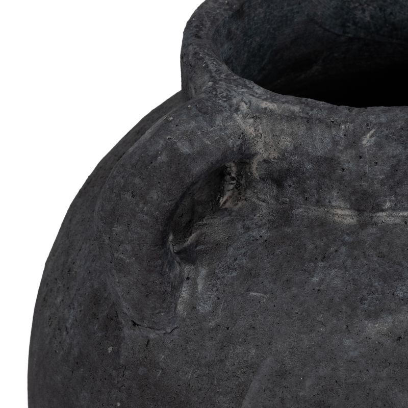 CORBINFORD BLACK VASE 12 (IN) - Imagen 6