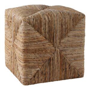 ERINWELL BROWN OTTOMAN 18 (IN)