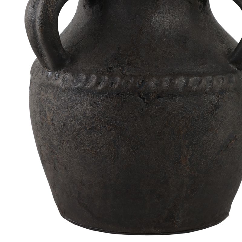 NOELWIND BLACK VASE 10 (IN) - Imagen 6