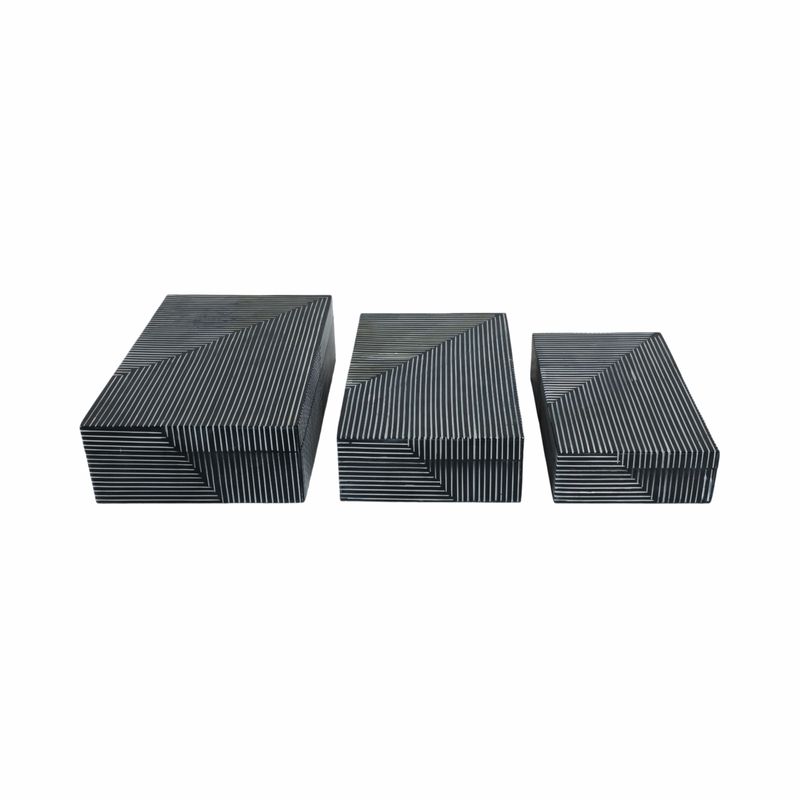 HENSONSHAW SET OF 3 BLUE BOXES 4 (IN) - Imagen 5