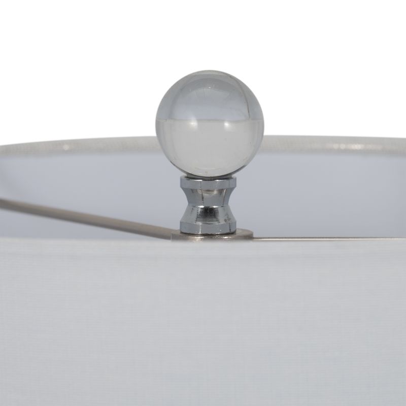 FRAZIERLAND SET OF 2 SILVER LAMPS 28 (IN) - Imagen 6