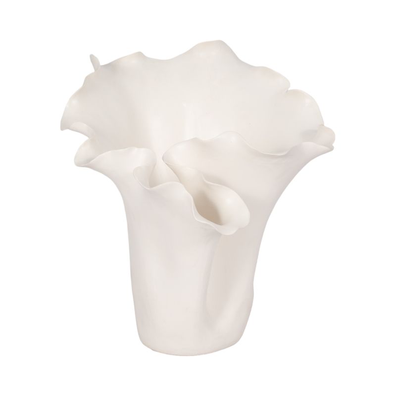 WESTONHOLM WHITE VASE 11 (IN)