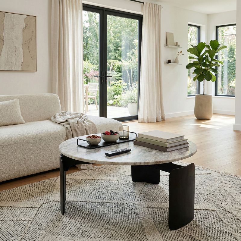 HEMMINGOAK GRAY COFFEE TABLE 13 (IN) - Imagen 2