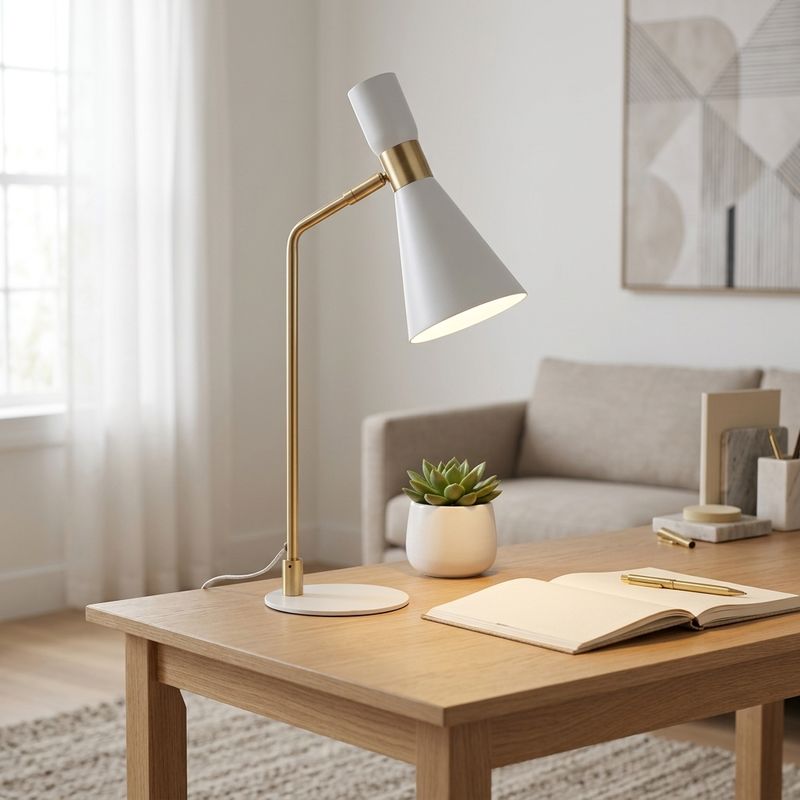 HEYDONHAVEN WHITE LAMP 21 (IN) - Imagen 2