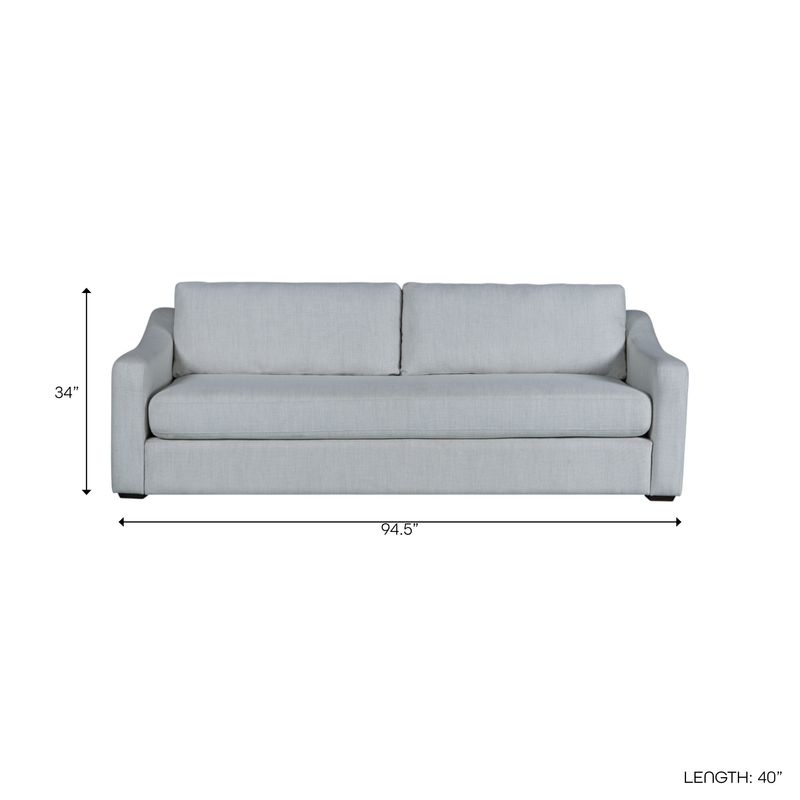 ROMANTON GRAY SOFA 95 (IN) - Imagen 5