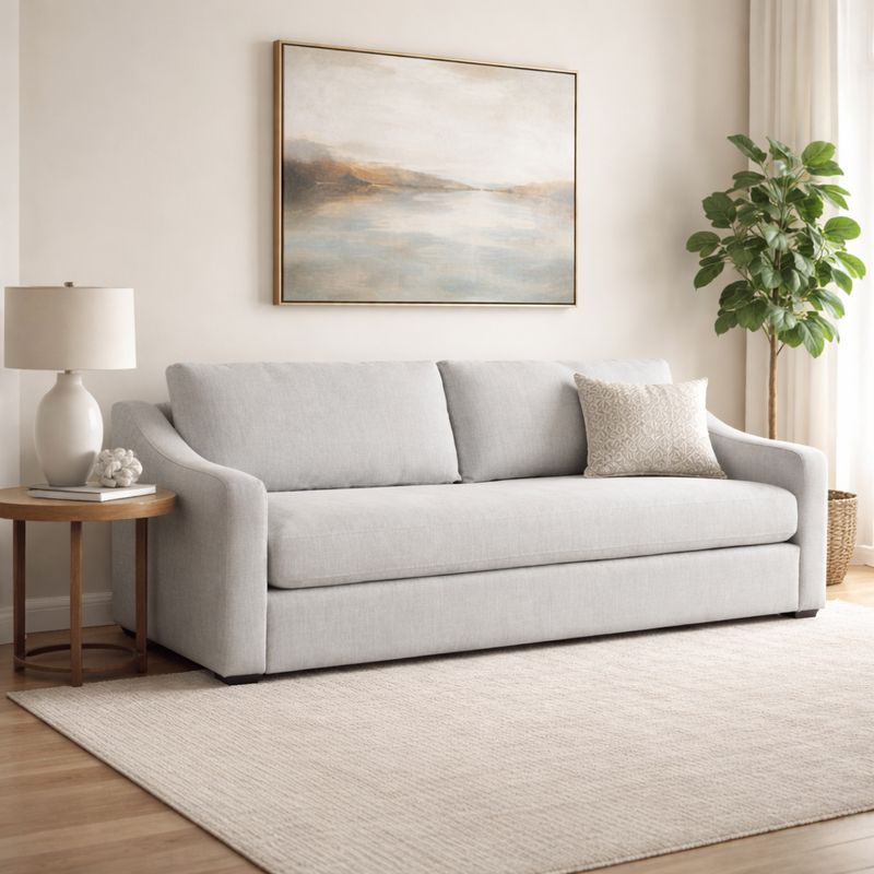 ROMANTON GRAY SOFA 95 (IN) - Imagen 2