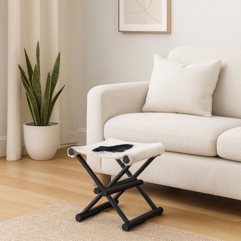 COLBYBEACH BLACK STOOL 16 (IN) - Imagen 2