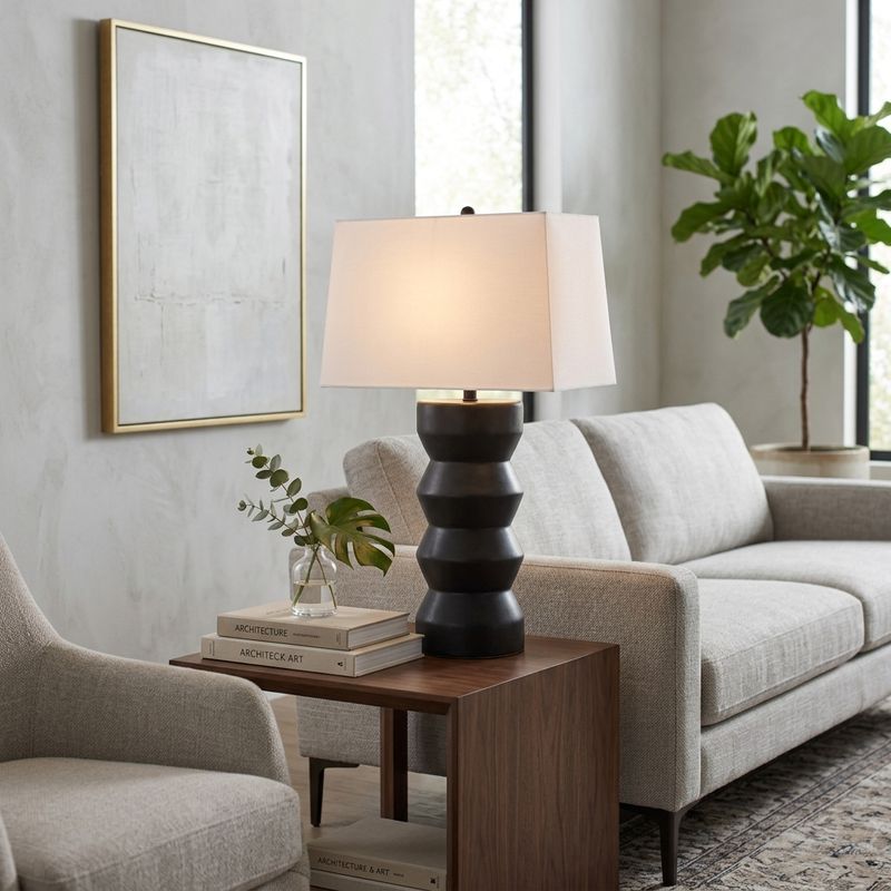 BENTONHOLM BLACK LAMP 28 (IN) - Imagen 2