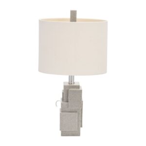 HALEYWAY GRAY LAMP 22 (IN)
