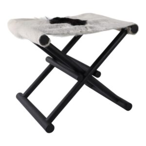 COLBYBEACH BLACK STOOL 16 (IN)