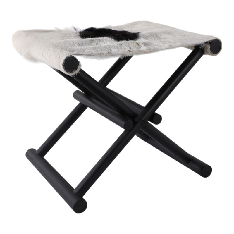 COLBYBEACH BLACK STOOL 16 (IN)