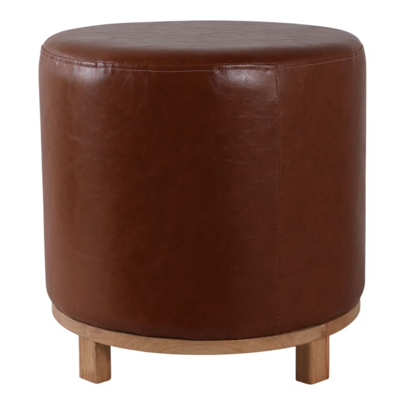 BAYARDGATE BROWN OTTOMAN 18 (IN) - Imagen 5